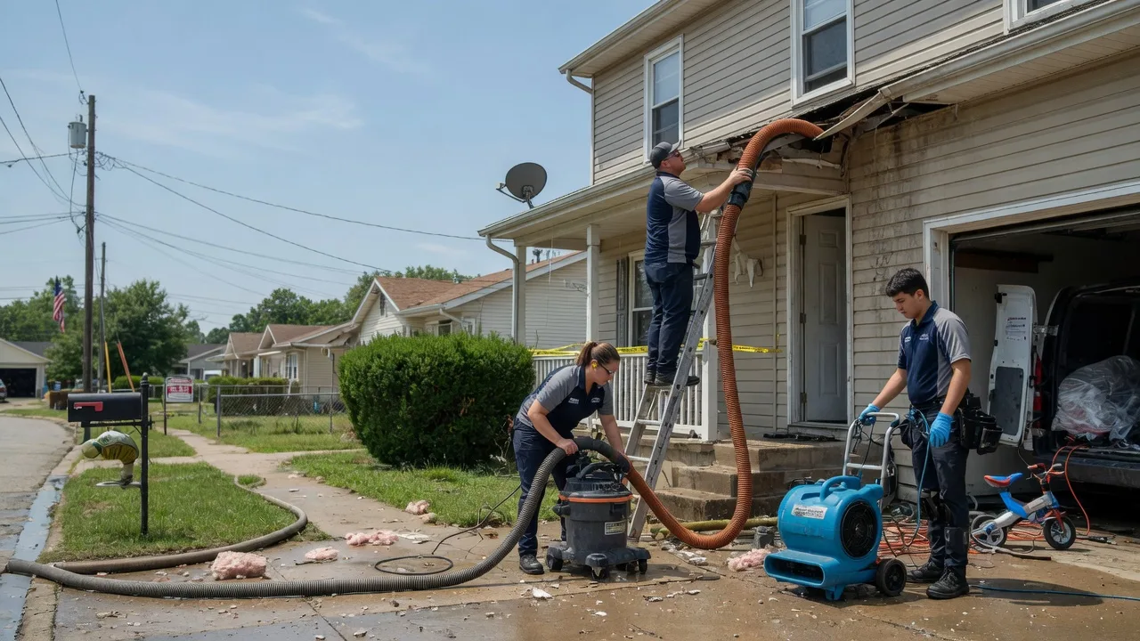 Water Damage Restoration in Fair Oaks, IN near me